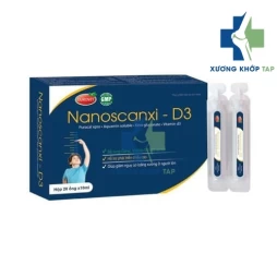 Nanoscanxi - D3 - Bổ sung Canxi, Vitamin D3 cho cơ thể