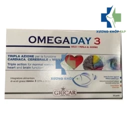 Omegaday 3 - Hỗ trợ bổ sung DHA, EPA và vitamin E cho cơ thể