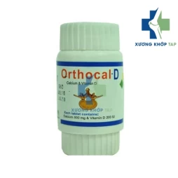 Orthocal D - Thuốc điều trị loãng xương, còi xương