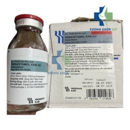 Paracetamol Kabi AD - Thuốc giảm đau, hạ sốt
