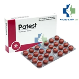 Patest 250mg - Điều trị hỗ trợ các cơn đau do co thắt cơ