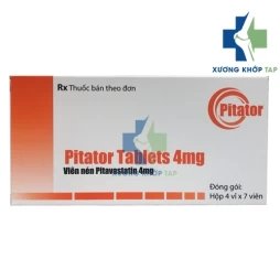 Pitator Tablets 4mg - Thuốc điều trị tăng cholesterol máu