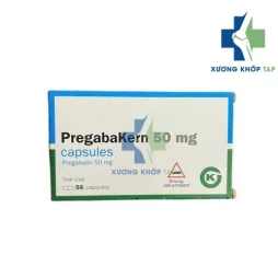 Pregabakern 50 mg - Thuốc điều trị đau thần kinh