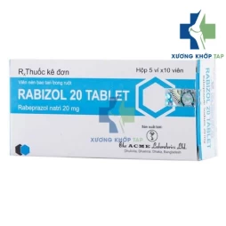 Rabizol 20 tablet - Điều trị bệnh loét tá tràng