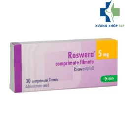 Roswera 5mg - Thuốc điều trị tăng cholesterol máu