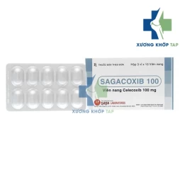 Sagacoxib 100 - Thuốc điều trị đau bụng kinh, viêm xương khớp