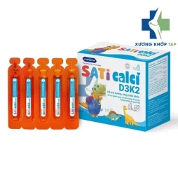 SatiCalci D3K2 - Giúp bổ sung vitamin D3, K2 và canxi cho cơ thể