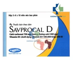 Savprocal D - Hỗ trợ điều trị bệnh loãng xương