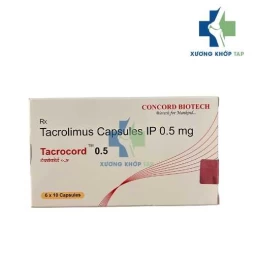 Tacrocord 0.5 - Tacrolimus 0.5mg Concord Biotech Limited