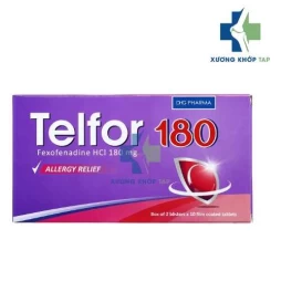 Telfor 180 - Fexofenadin HCl 180mg DHG