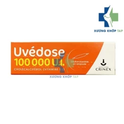 Uvedose 100 000 UI - Thuốc giảm nguy cơ loãng xương, xốp xương