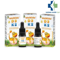 Welkids D3K2 - Giúp bổ sung vitamin D3 và K2 cho cơ thể